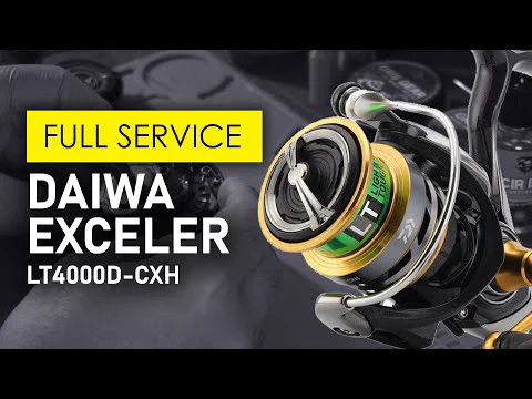 Video preview: Full Service for the Daiwa Exceler 4000